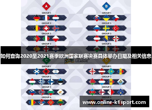 如何查询2020至2021赛季欧洲国家联赛决赛具体举办日期及相关信息