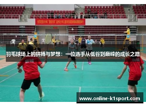 羽毛球场上的拼搏与梦想：一位选手从低谷到巅峰的成长之路